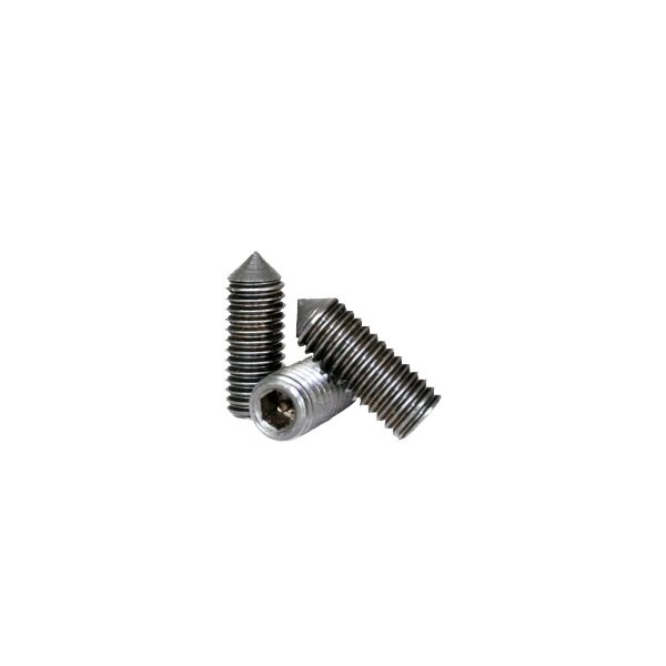 Newport Fasteners Socket Set Screw, Cone Point, 5/8-11 x 5/8", Alloy Steel, Black Oxide, Hex Socket , 50PK 538993-50 - main